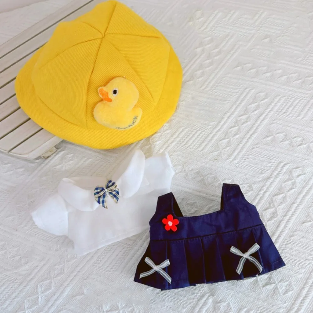 1 set Kindergarten 20cm Cotton Clothes Denim Skirt Yellow Duck Cotton 's Clothes Outfit Kawaii No Attribute Clothes
1 set Kindergarten 20cm Cotton Clothes Denim Skirt Yellow Duck Cotton 's Clothes Outfit Kawaii No Attribute Clothes