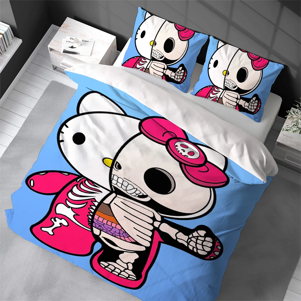 H-Hello K-Kitty Duvet Cover Set Home Style Bedding Soft Laundry Cotton Bed 3 Piece Set Student Dormitory Gift
H-Hello K-Kitty Duvet Cover Set Home Style Bedding Soft Laundry Cotton Bed 3 Piece Set Student Dormitory Gift