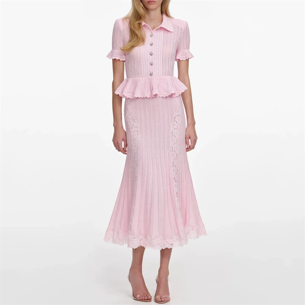 2026 Summer Women's Bodycon Dress — Stretchy, Ruffled, Lace-Bodice, Elegant Ladies' Dress — Y2K New Fashion Party Fishtail Gown
2026 Summer Women's Bodycon Dress — Stretchy, Ruffled, Lace-Bodice, Elegant Ladies' Dress — Y2K New Fashion Party Fishtail Gown