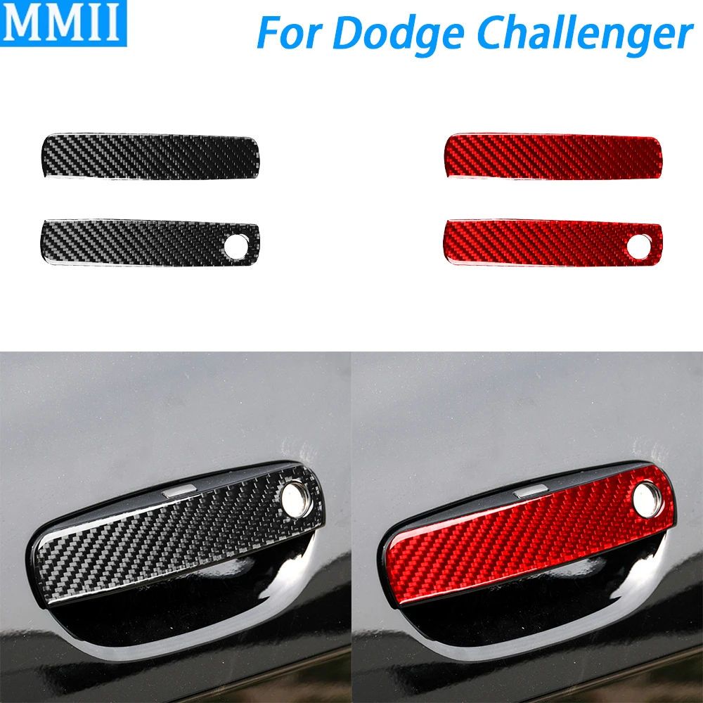 For Dodge Challenger 2015-2022 Carbon Fiber Exterior Door Handle Panel Trim Cover Car Interior Decoration Accessories Sticker
For Dodge Challenger 2015-2022 Carbon Fiber Exterior Door Handle Panel Trim Cover Car Interior Decoration Accessories Sticker