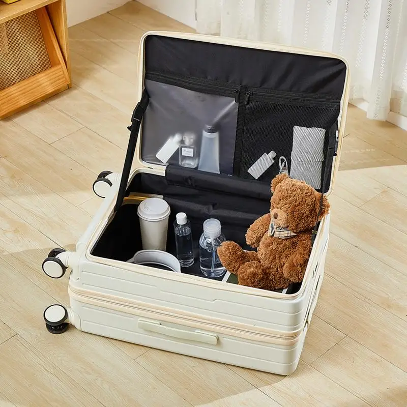 2024 New Multifunctional Lage Carry-On Suitcase 20 Inch Password Lo Men's Travel Bag with Pull Rod Front Opening Cover
2024 New Multifunctional Lage Carry-On Suitcase 20 Inch Password Lo Men's Travel Bag with Pull Rod Front Opening Cover
