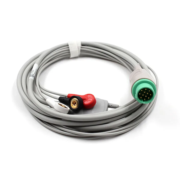 Applicable to Baolite A2 A3 A6 A8 Q3 Q4 Q5 Q6 new 12-pin five-lead integrated ECG lead wire
Applicable to Baolite A2 A3 A6 A8 Q3 Q4 Q5 Q6 new 12-pin five-lead integrated ECG lead wire