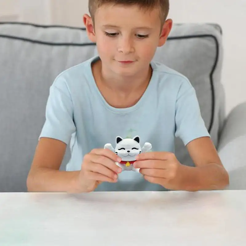 Игрушка-кошка, маленькая телескопическая вращающаяся котенок, коллекционные украшения для рабочего стола с животными, гибкие сенсорные игрушки для всех детей и мальчиков
Игрушка-кошка, маленькая телескопическая вращающаяся котенок, коллекционные украшения для рабочего стола с животными, гибкие сенсорные игрушки для всех детей и мальчиков