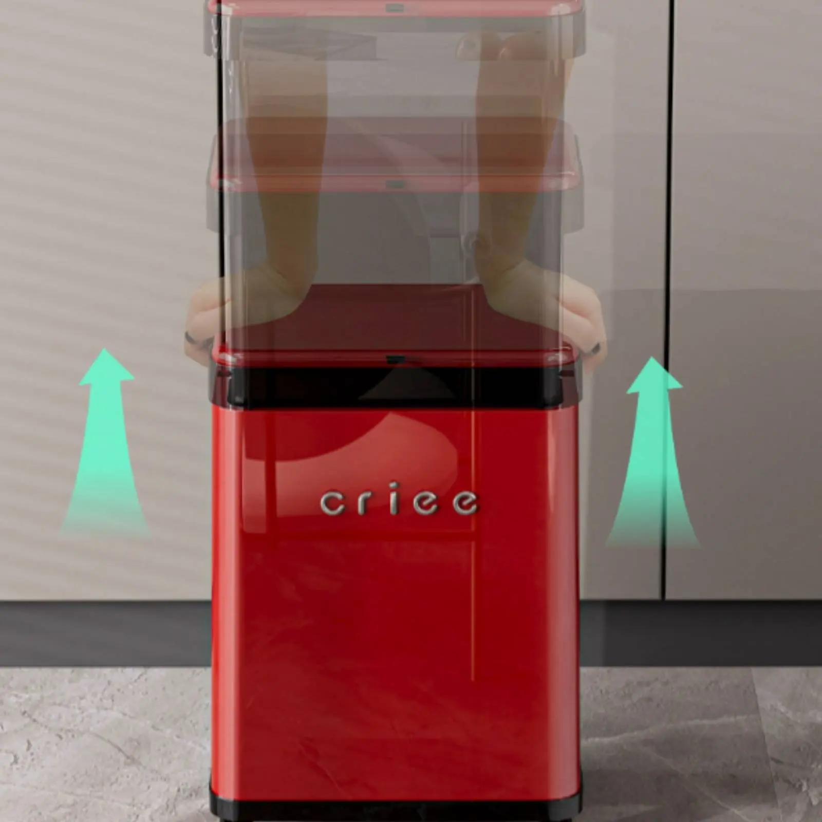 Wheeled Garbage Bin Easy to Move Rolling Trash Can Mobile Waste Basket Lid
Wheeled Garbage Bin Easy to Move Rolling Trash Can Mobile Waste Basket Lid
