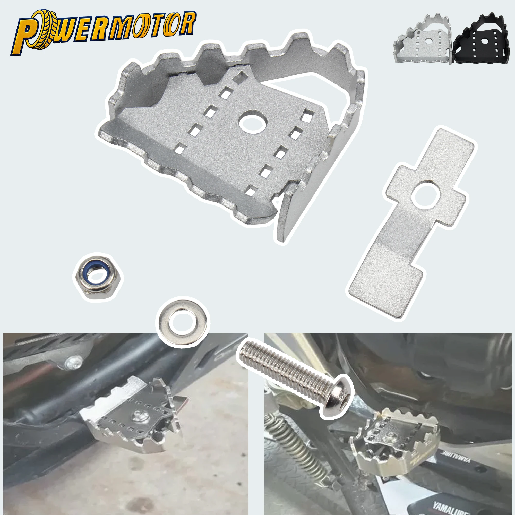 TENERE 700 Motorcycle Brake Lever Extension Pedal Step Plate Enlarge Extender FOR YAMAHA Tenere700 XTZ 700 T700 2019-2022 2023
TENERE 700 Motorcycle Brake Lever Extension Pedal Step Plate Enlarge Extender FOR YAMAHA Tenere700 XTZ 700 T700 2019-2022 2023