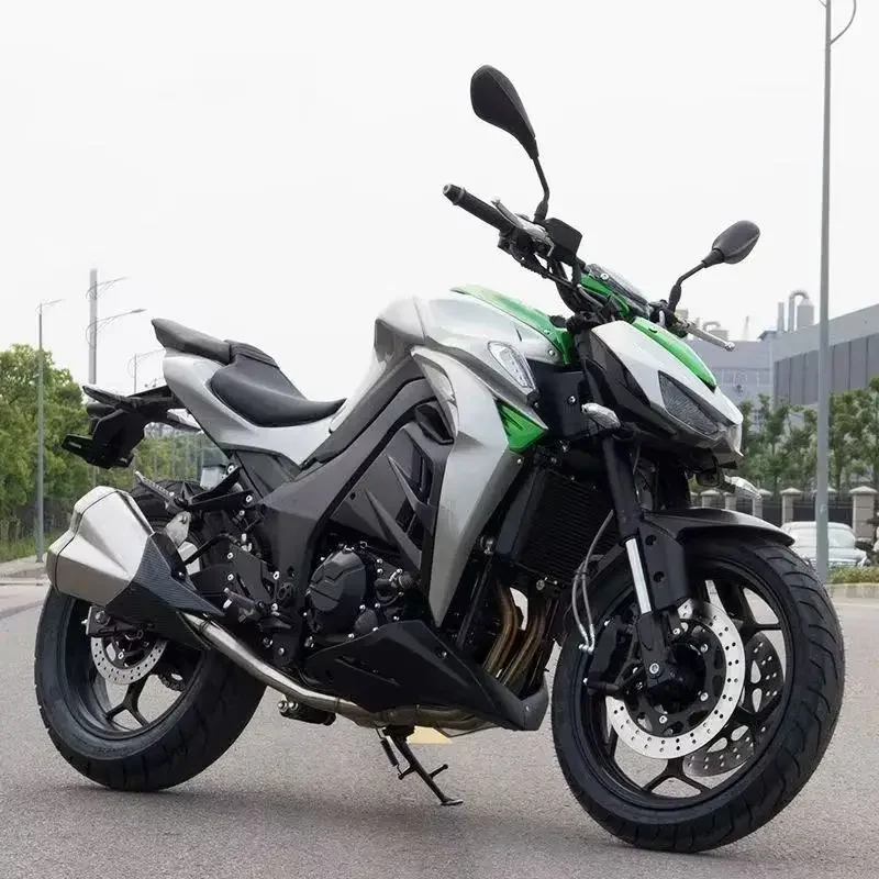 ForChina Factory Motorcycle 400cc Gas-powered 2-cylinder 6-speed 150km/h Dual-disc Brake Water-cooled Racing Motorcycle
ForChina Factory Motorcycle 400cc Gas-powered 2-cylinder 6-speed 150km/h Dual-disc Brake Water-cooled Racing Motorcycle