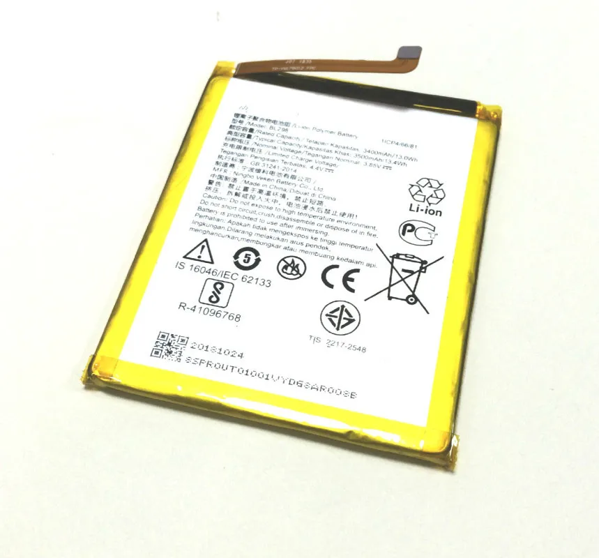 Новый аккумулятор BL298 3500 мАч для Lenovo S5 Pro S5Pro L58091 l58041сотовый телефон
Новый аккумулятор BL298 3500 мАч для Lenovo S5 Pro S5Pro L58091 l58041сотовый телефон