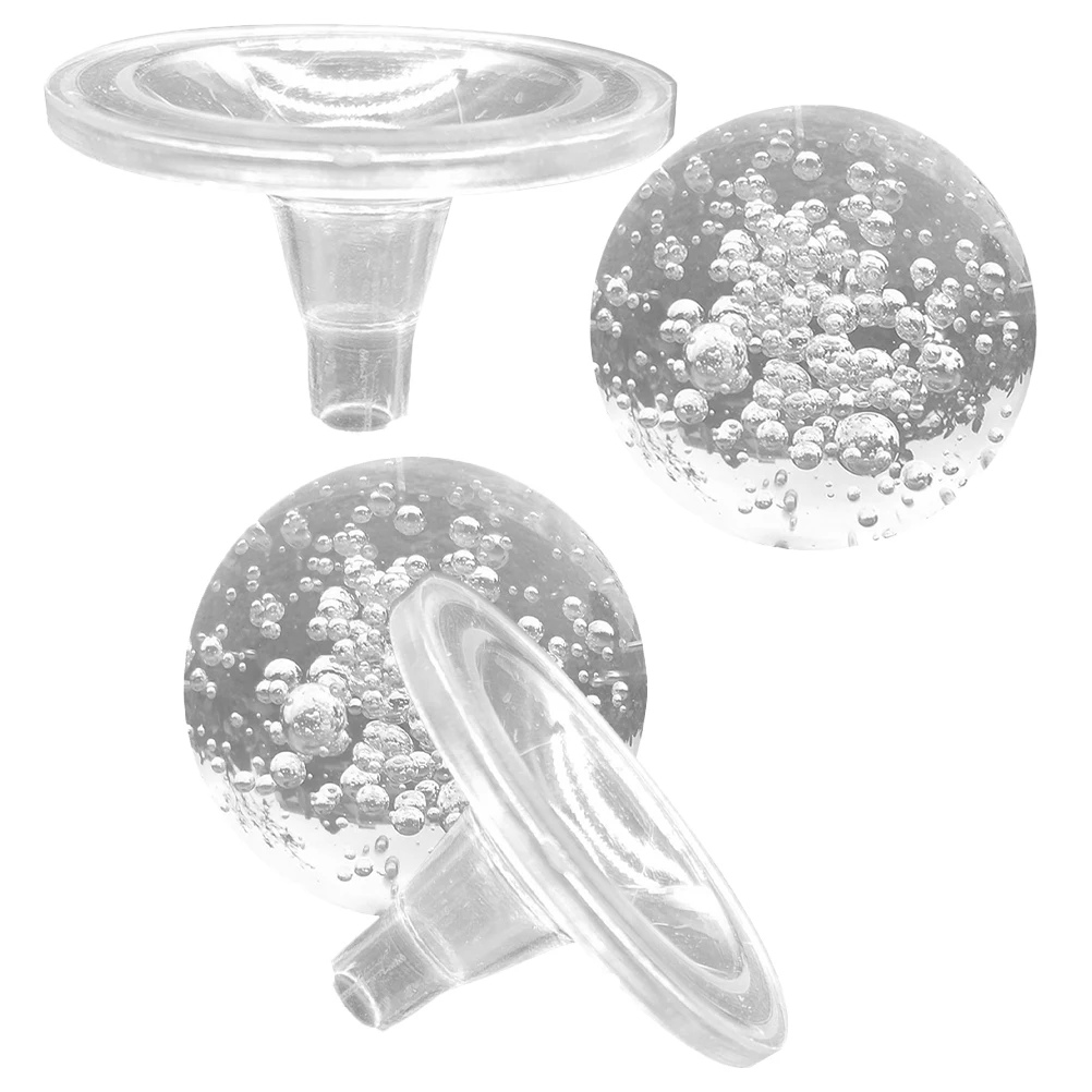 2Pcs Glass Bubble Ball Set with Stands for Aquarium Fountain Decorative Sphere Home Interior Water Feature Elegant Craft Display
2Pcs Glass Bubble Ball Set with Stands for Aquarium Fountain Decorative Sphere Home Interior Water Feature Elegant Craft Display