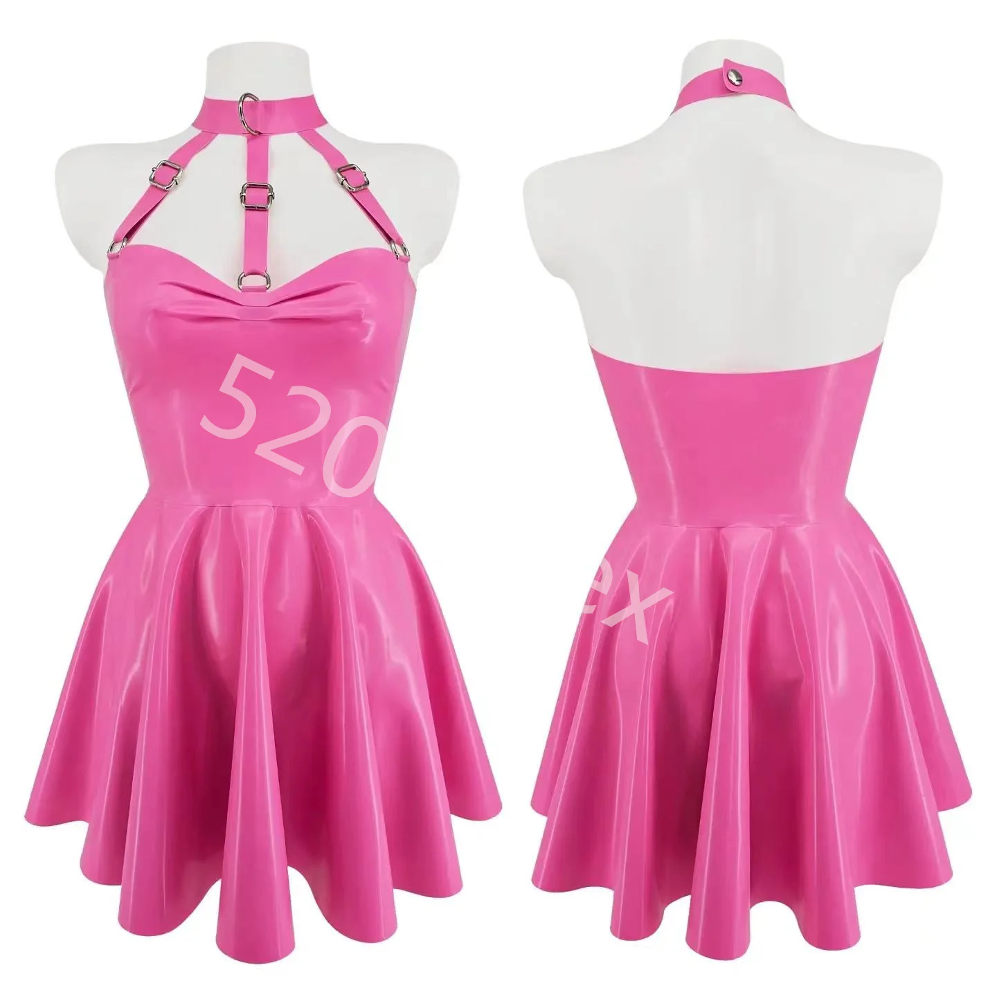 Handmade Natural Latex Pink Dresses For Women Sexy Latex Fashion Rubber Club Wear Party Dress
Handmade Natural Latex Pink Dresses For Women Sexy Latex Fashion Rubber Club Wear Party Dress