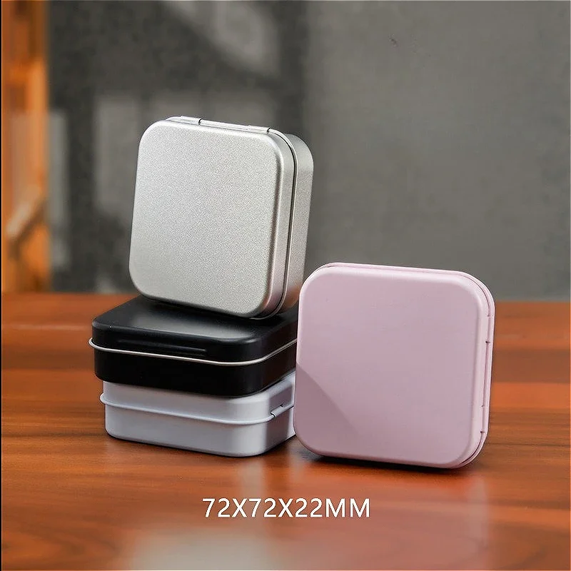 2PCS Square Matte Tinplate Storage Box Portable, Jewelry & Cosmetic Organizer Case with Sturdy Design
2PCS Square Matte Tinplate Storage Box Portable, Jewelry & Cosmetic Organizer Case with Sturdy Design