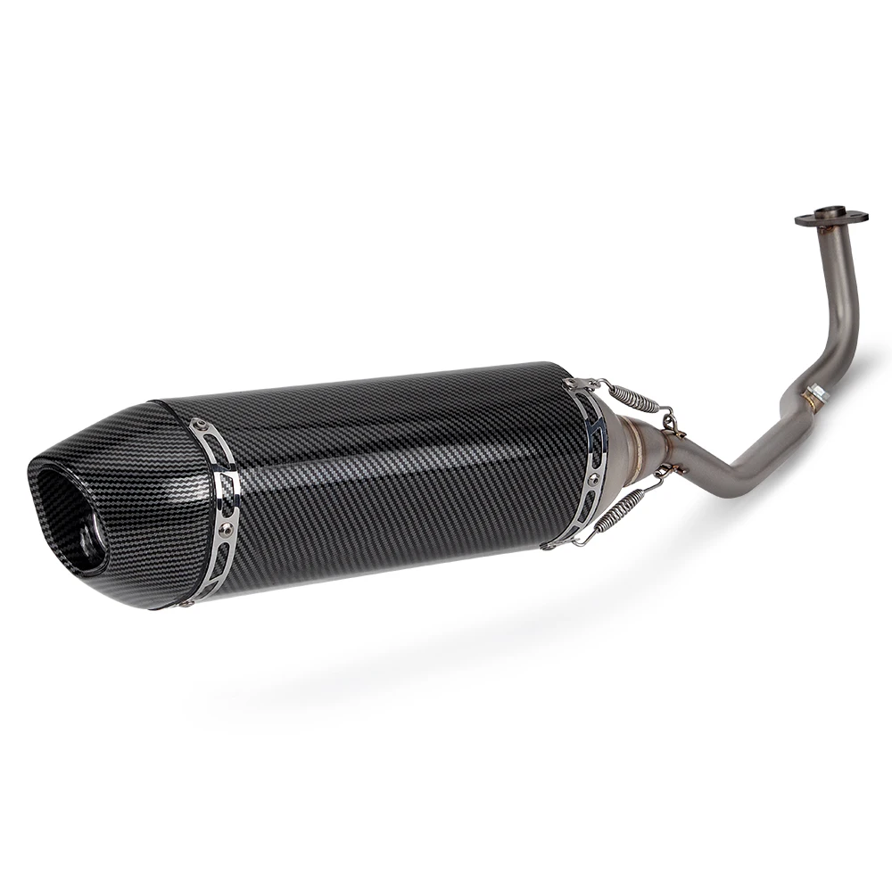 Motorcycle Exhaust System For Yamaha XMAX125 Xmax 125 2021-2024 R77 Full Carbon Escape Muffler Front Link Pipe
Motorcycle Exhaust System For Yamaha XMAX125 Xmax 125 2021-2024 R77 Full Carbon Escape Muffler Front Link Pipe