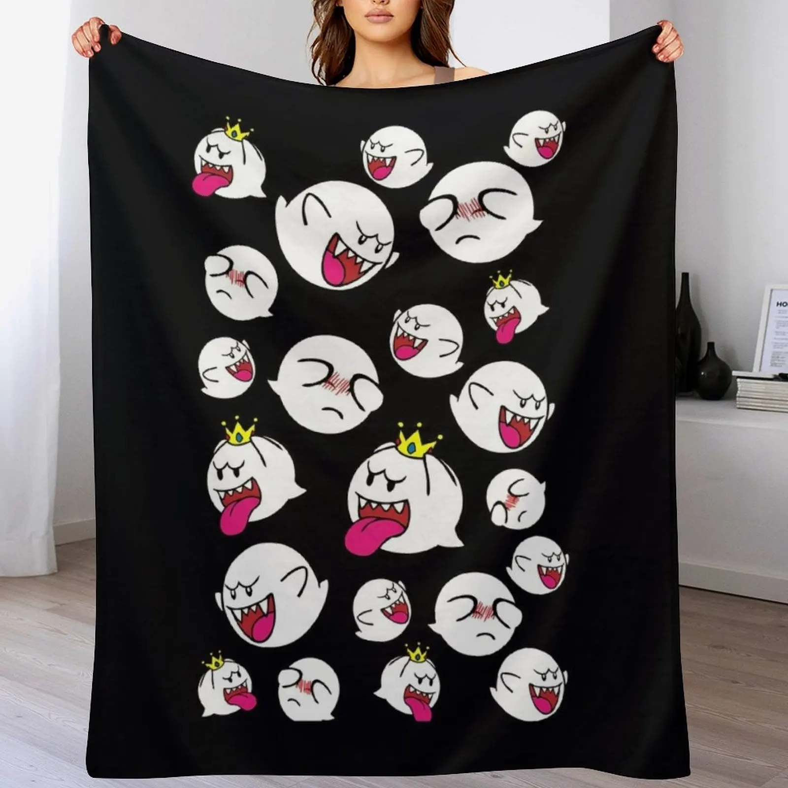 King Boo Swarm \t Throw Blanket Decorative Beds Luxury Designer Hairy Heavy Blankets
King Boo Swarm \t Throw Blanket Decorative Beds Luxury Designer Hairy Heavy Blankets