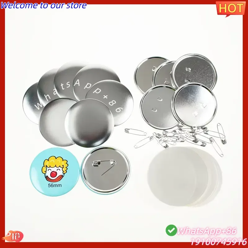 2026 Wholesale High Quality Round 56mm DIY Metal Safety Pin Button Badge
2026 Wholesale High Quality Round 56mm DIY Metal Safety Pin Button Badge