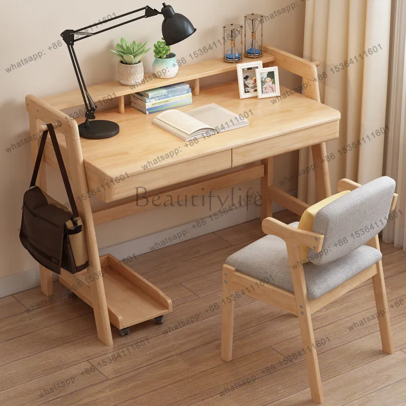 LJY Nordic Luxury Office Desk Wooden Modern Storage Bedroom Study Design Office Desk Aesthetic Minimalist Tavolo Trendy Furnitur
LJY Nordic Luxury Office Desk Wooden Modern Storage Bedroom Study Design Office Desk Aesthetic Minimalist Tavolo Trendy Furnitur