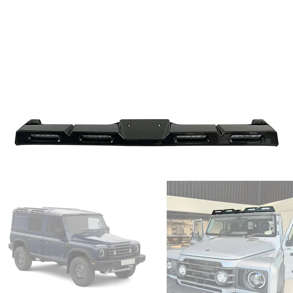 Спойлер на переднюю крышу автомобиля с DRL-подсветкой, тюнинг, светодиодный прожектор на крышу, крыша автомобиля для Ineos Grenadier 2023 2024
Спойлер на переднюю крышу автомобиля с DRL-подсветкой, тюнинг, светодиодный прожектор на крышу, крыша автомобиля для Ineos Grenadier 2023 2024