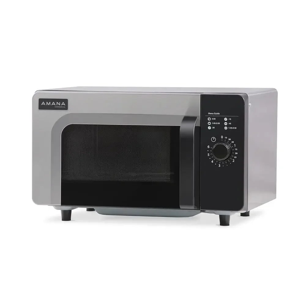RMS10DSA 1000 Watt Heavy-Duty Countertop Commercial Microwave Oven with Dial Controls or Restaurant Buet Catering Service | 0.8
RMS10DSA 1000 Watt Heavy-Duty Countertop Commercial Microwave Oven with Dial Controls or Restaurant Buet Catering Service | 0.8