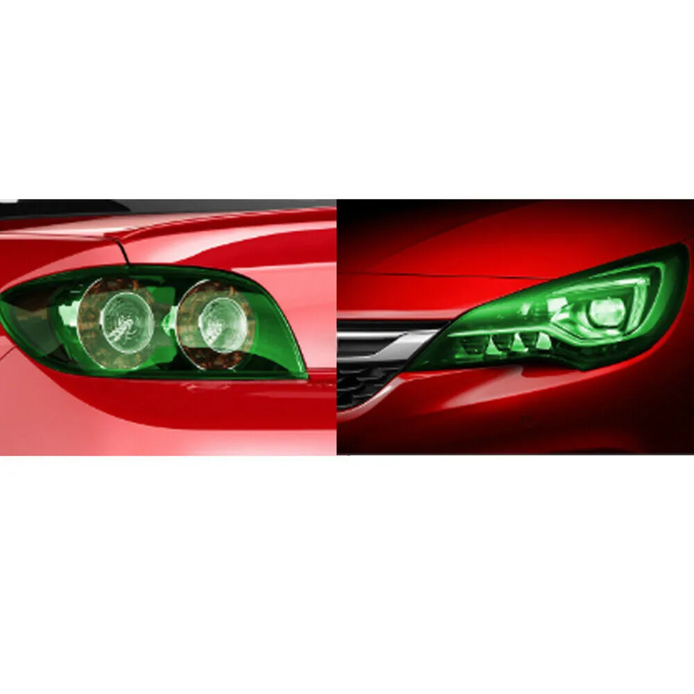 Green Tint Self-Adhesive Vinyl Film for Headlight Protection For DRL Fog Light Tail Light Side Marker Bumper and Hood Coverage
Green Tint Self-Adhesive Vinyl Film for Headlight Protection For DRL Fog Light Tail Light Side Marker Bumper and Hood Coverage