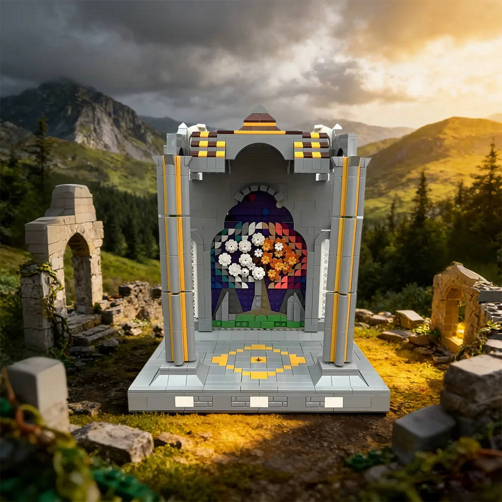 Gobricks MOC Mural to the Undying Lands Bricks Model Movie Rings Undying Lands Mural Building Blocks Assembly Toys Kids DIY Gift
Gobricks MOC Mural to the Undying Lands Bricks Model Movie Rings Undying Lands Mural Building Blocks Assembly Toys Kids DIY Gift