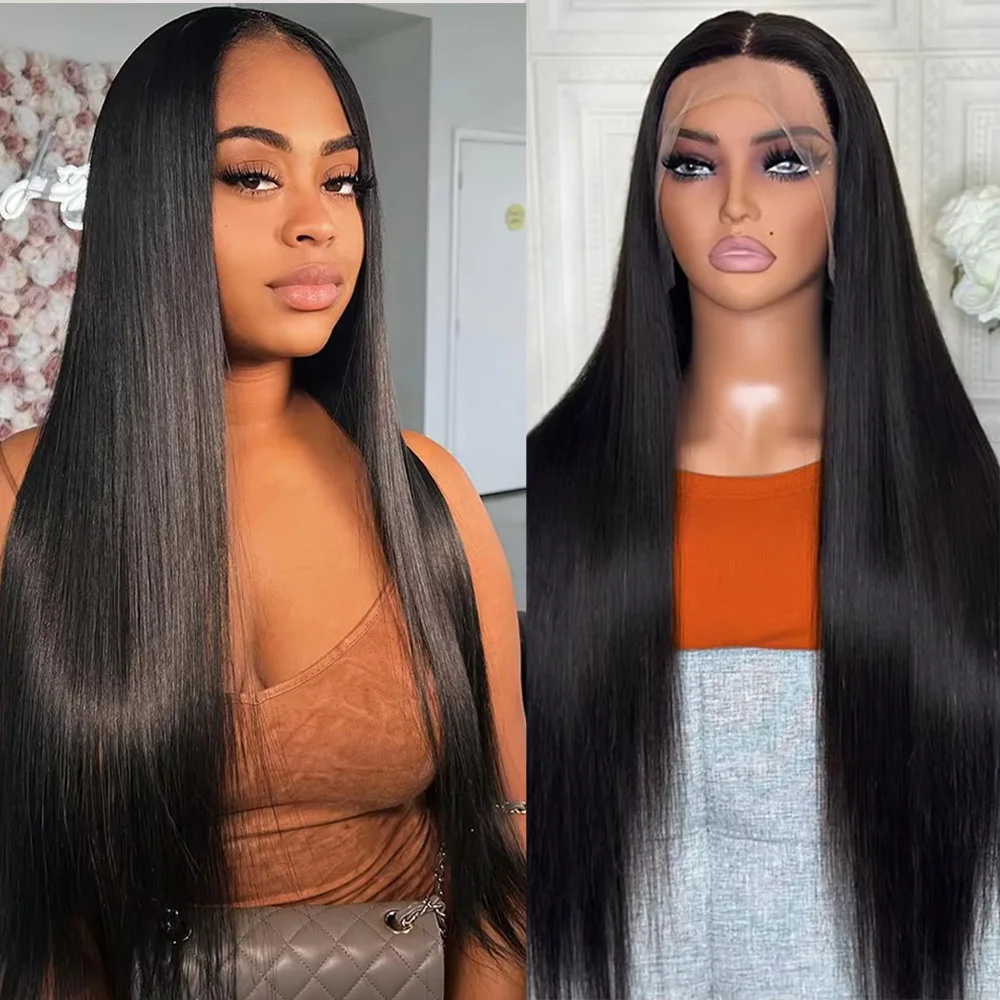 Natural Color Straight Wig 13x6 360 HD Lace Frontal Human Hair Wig 46 Inches 200 Density Pre Plucked Human Hair Wigs For Women
Natural Color Straight Wig 13x6 360 HD Lace Frontal Human Hair Wig 46 Inches 200 Density Pre Plucked Human Hair Wigs For Women
