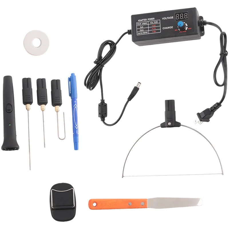 【NEW】1Set Electric Foam Cutter Kit Styrofoam Cutting Tool 0-300℃ Adjustable Temperature Hot Wire Cutter Plastic US Plug
【NEW】1Set Electric Foam Cutter Kit Styrofoam Cutting Tool 0-300℃ Adjustable Temperature Hot Wire Cutter Plastic US Plug