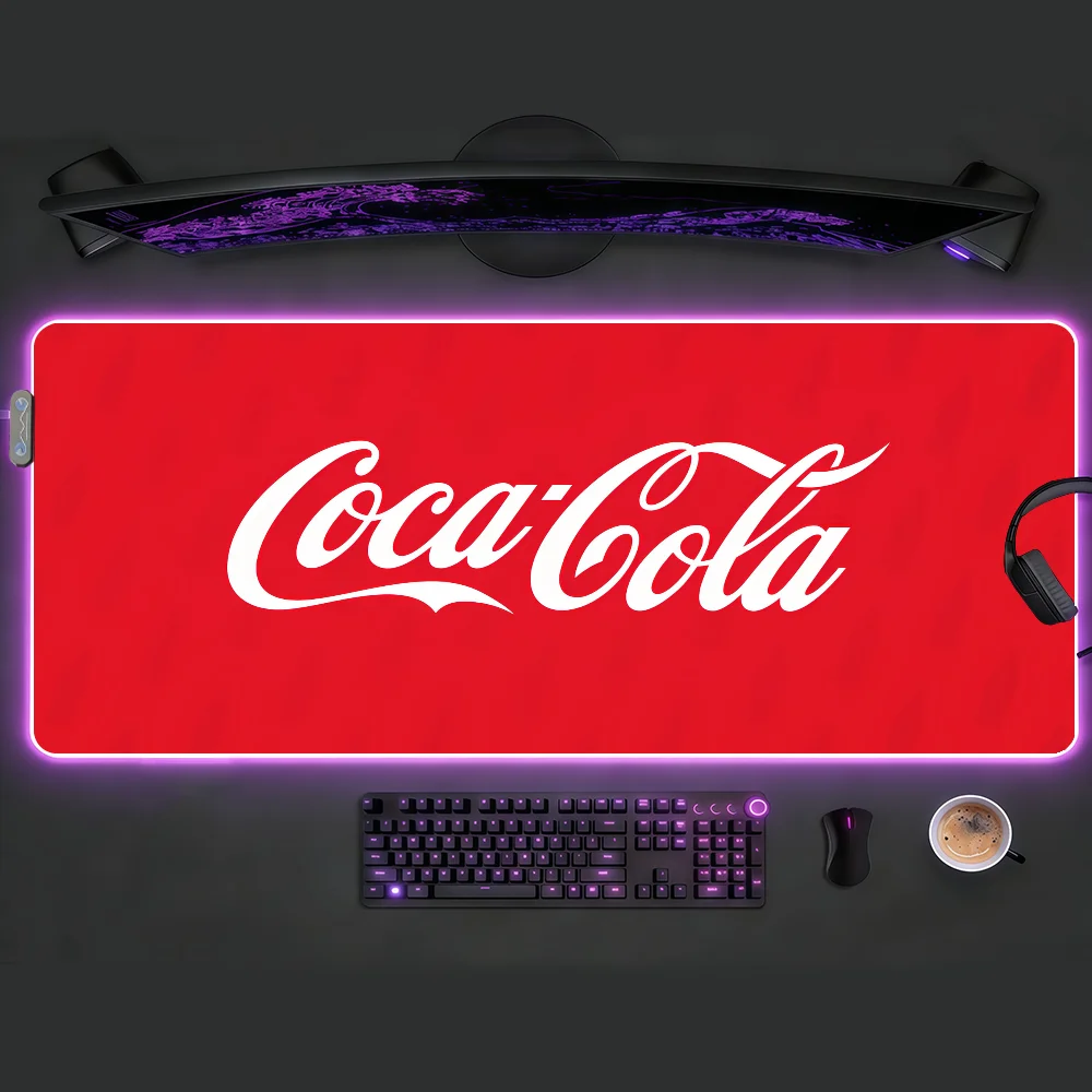 Коврик для мыши C-Coca C-Cola Fashion Logo с LED-подсветкой, нескользящий, резиновый, XXL, RGB, для рабочего стола, водонепроницаемый
Коврик для мыши C-Coca C-Cola Fashion Logo с LED-подсветкой, нескользящий, резиновый, XXL, RGB, для рабочего стола, водонепроницаемый