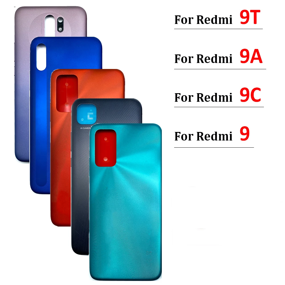 NEW Battery Cover Rear Door Housing Case Cover Replacement Parts For Redmi 9 / 9A / 9C / 9T With Side Button Keys
NEW Battery Cover Rear Door Housing Case Cover Replacement Parts For Redmi 9 / 9A / 9C / 9T With Side Button Keys
