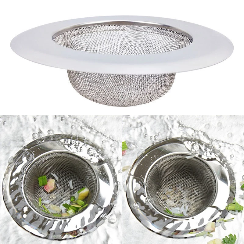 1pcs Kitchen Sink Filter Stainless Steel Mesh Sink Strainer Filter Bathroom Sink Strainer Drain Hole Filter Trap Waste Screen
1pcs Kitchen Sink Filter Stainless Steel Mesh Sink Strainer Filter Bathroom Sink Strainer Drain Hole Filter Trap Waste Screen