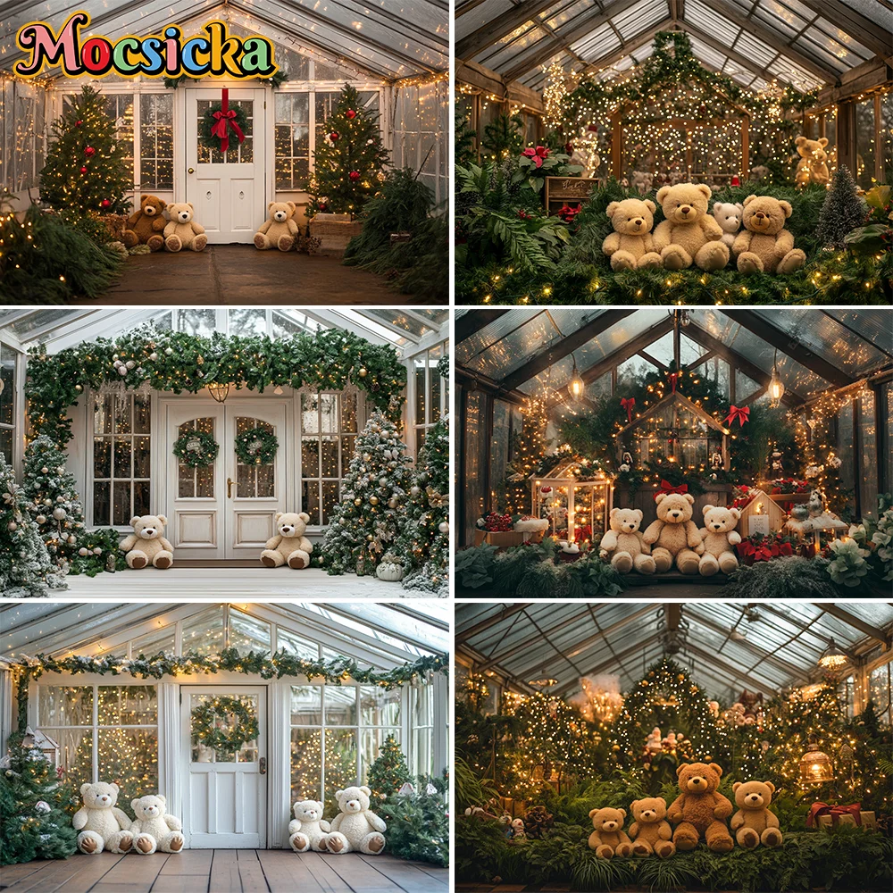 White House With Christmas Tree and Little Bear Photography Backdrop Kids Baby Cake Smash Photocall Studio Backgrounds
White House With Christmas Tree and Little Bear Photography Backdrop Kids Baby Cake Smash Photocall Studio Backgrounds