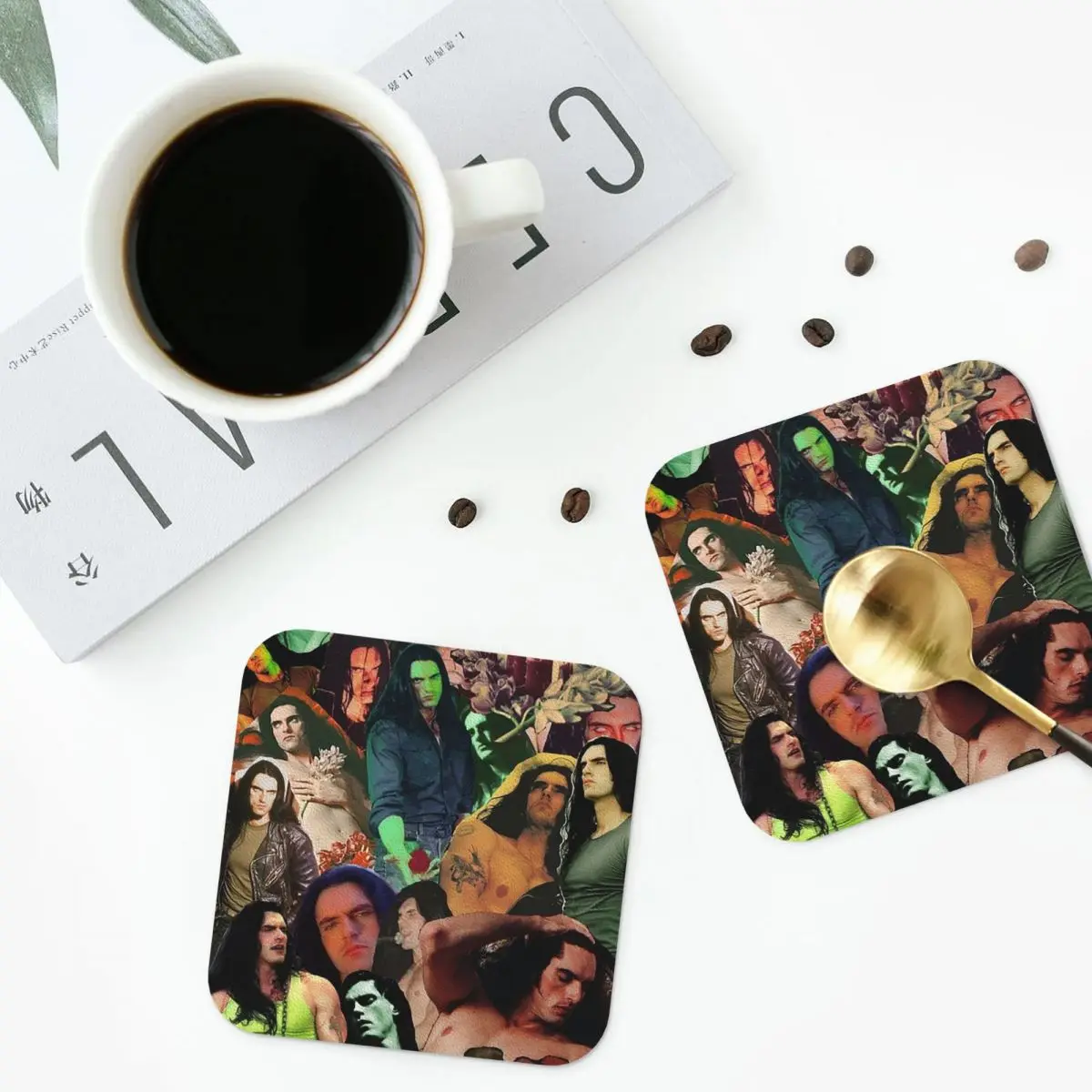 Type O Negative Peter Steele Dark Goth Coasters PVC Leather Placemats Non-slip Coffee Mats for Home Kitchen Dining Pads Set of 6
Type O Negative Peter Steele Dark Goth Coasters PVC Leather Placemats Non-slip Coffee Mats for Home Kitchen Dining Pads Set of 6