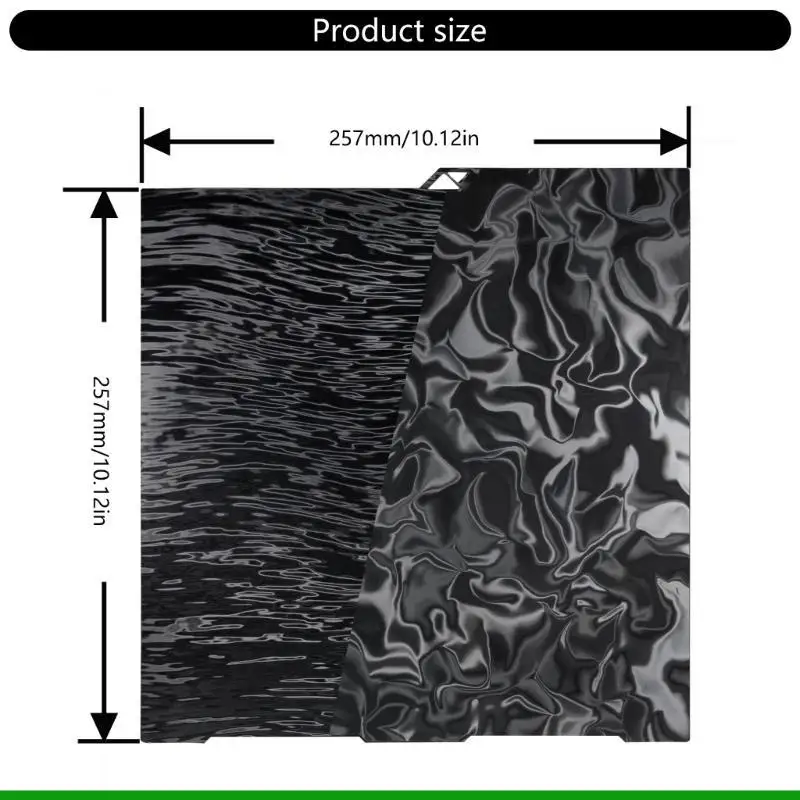 U55C PER Sheet Spring Steel Plate Heat Bed for X1C/X1E/P1P/P1S 3D Printer
U55C PER Sheet Spring Steel Plate Heat Bed for X1C/X1E/P1P/P1S 3D Printer