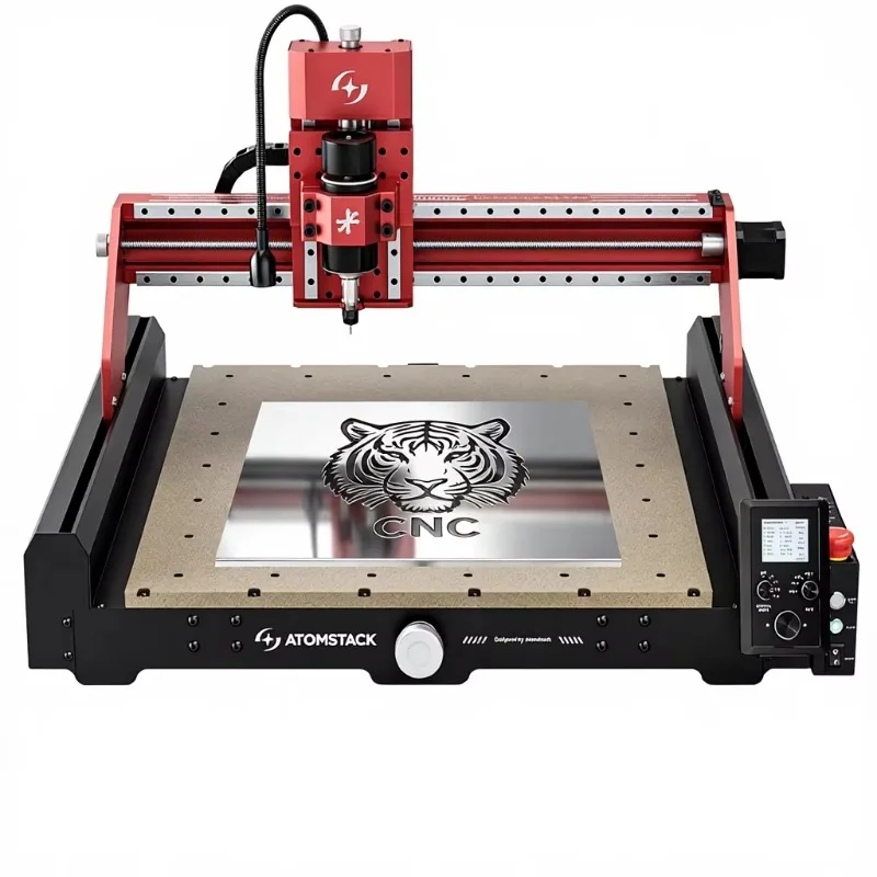C4 Pro CNC Milling Machine 200 W Spindle 4 Axes Offline Control Engraving Machine Working Area 420 420 mm Buckles
C4 Pro CNC Milling Machine 200 W Spindle 4 Axes Offline Control Engraving Machine Working Area 420 420 mm Buckles