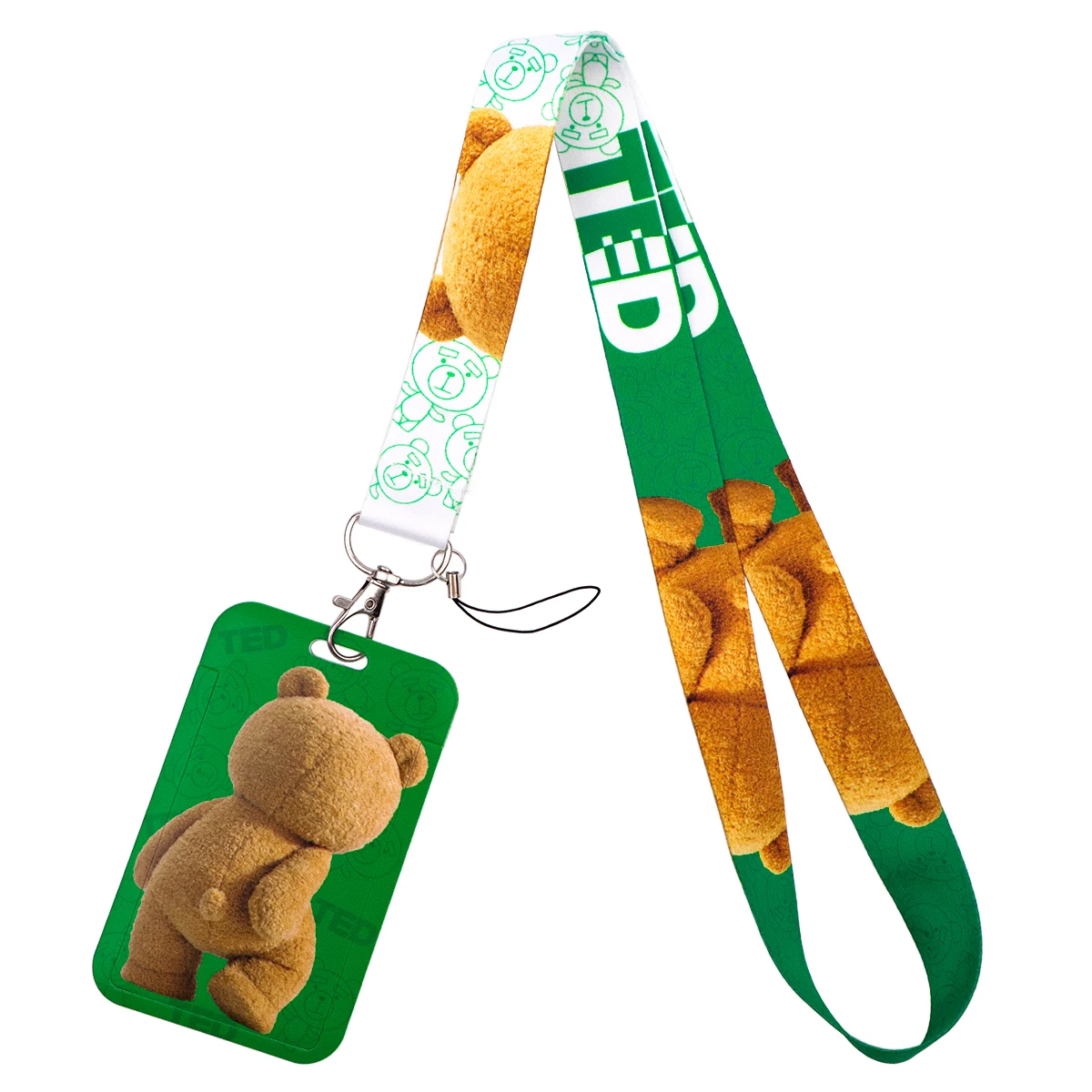 Cartoon Teddy Bear Keychain ID Credit Card Cover Pass Mobile Phone Charm Kids Neck Straps Badge Holder Key Holder Accessories
Cartoon Teddy Bear Keychain ID Credit Card Cover Pass Mobile Phone Charm Kids Neck Straps Badge Holder Key Holder Accessories