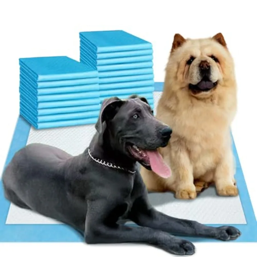 Enormous Size 54x37 Pee Pads for Large Dogs Heavy Absorbent Quick Dry Disposable Puppy Pee Pads Thicken Strong Leak-Proof Backi
Enormous Size 54x37 Pee Pads for Large Dogs Heavy Absorbent Quick Dry Disposable Puppy Pee Pads Thicken Strong Leak-Proof Backi