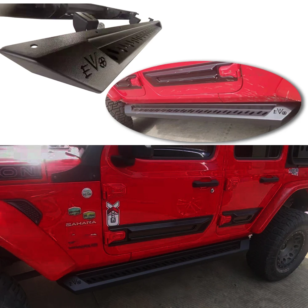 Lantsun JL1240 evo Sidestep Aluminum Alloy Running Boards Car Side Steps Bars for Jeep for Wrangler JL2018+, 4-Door
Lantsun JL1240 evo Sidestep Aluminum Alloy Running Boards Car Side Steps Bars for Jeep for Wrangler JL2018+, 4-Door