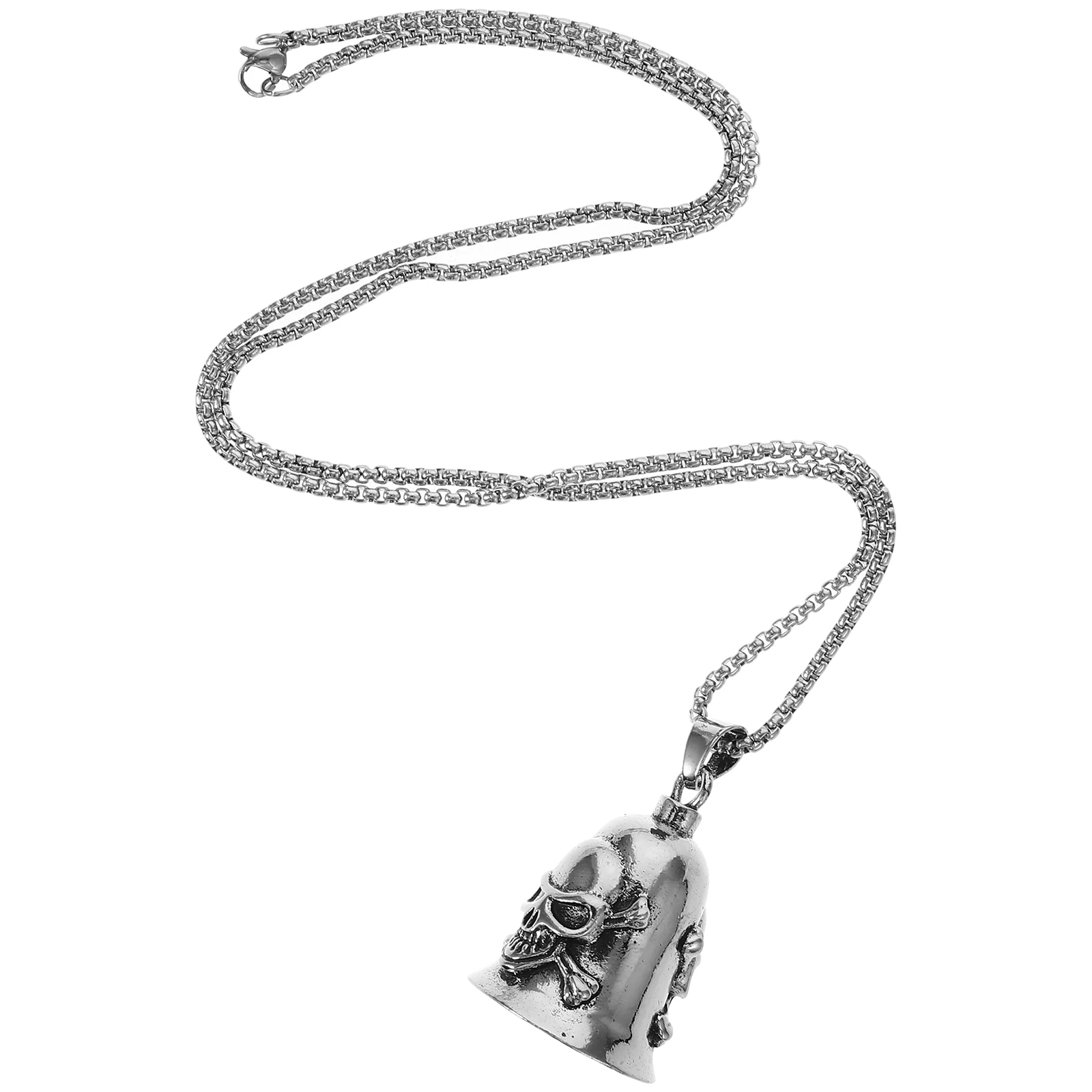 Skull Bell Necklace Vintage Motorcycle Style Decorative Bell Keychain Zinc Alloy Keychain Keyring Metal Decorative Accessories
Skull Bell Necklace Vintage Motorcycle Style Decorative Bell Keychain Zinc Alloy Keychain Keyring Metal Decorative Accessories