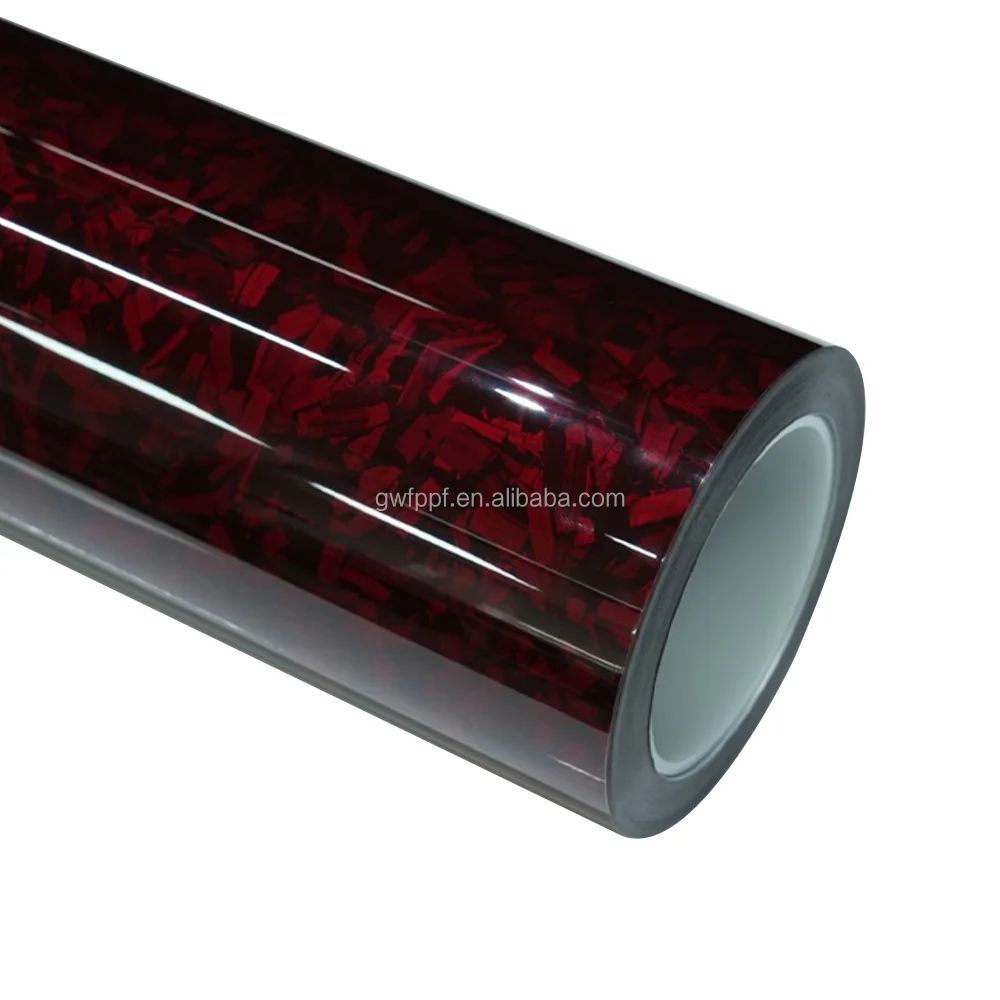 Carbon Fiber Transparent Red TPU Body Shield Film Anti Scratch Colored Automotive Protective Wrap Manufacture Roll
Carbon Fiber Transparent Red TPU Body Shield Film Anti Scratch Colored Automotive Protective Wrap Manufacture Roll