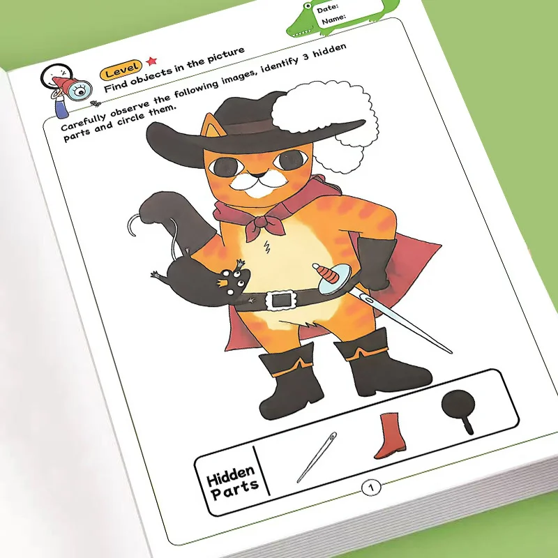 Hidden Pictures Look and Find Activity Book Basic Version, Kids Concentration Training Puzzle Book to Improve Observation Skills
Hidden Pictures Look and Find Activity Book Basic Version, Kids Concentration Training Puzzle Book to Improve Observation Skills