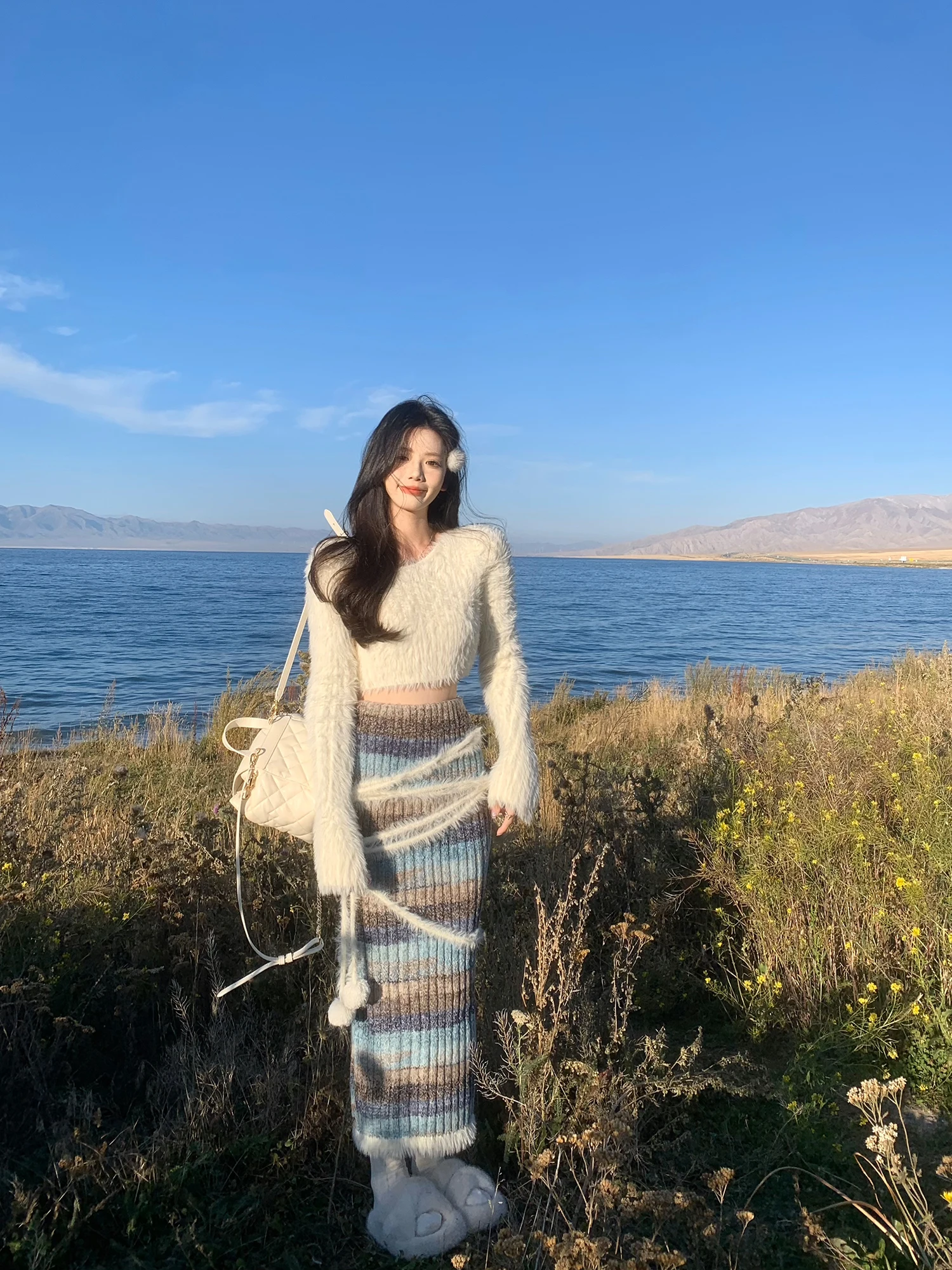 Комплект из вязаного жилета и юбки Kett Berlin Love с длинными рукавами и искусственным мехом для молодых женщин, осенний модный наряд для девочек-подростков
Комплект из вязаного жилета и юбки Kett Berlin Love с длинными рукавами и искусственным мехом для молодых женщин, осенний модный наряд для девочек-подростков