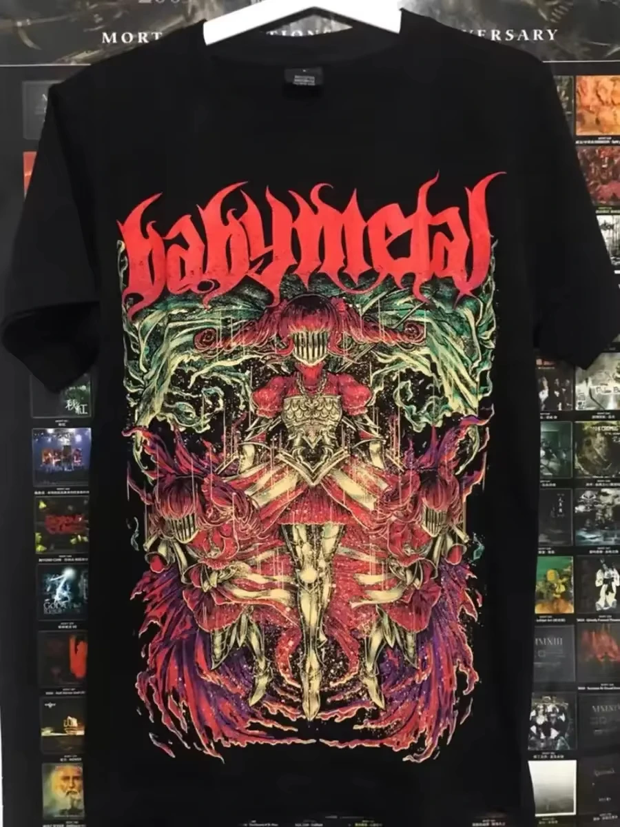 2025 Babymetal Japan Band T Shirt Men Women's Hip-hop Rock Band Casual Short Sleeve Y2k Tees Tops Aesthetic Free Shipping
2025 Babymetal Japan Band T Shirt Men Women's Hip-hop Rock Band Casual Short Sleeve Y2k Tees Tops Aesthetic Free Shipping