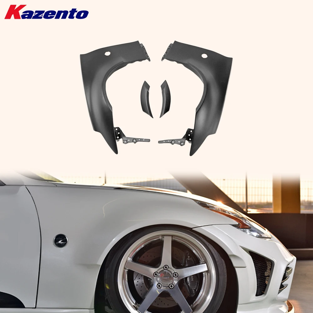 Для Nissan Fairlady Z34 370Z Coupe 2009-2020 переднее крыло в стиле WB + 30 мм волокнистое стекло 
Для Nissan Fairlady Z34 370Z Coupe 2009-2020 переднее крыло в стиле WB + 30 мм волокнистое стекло