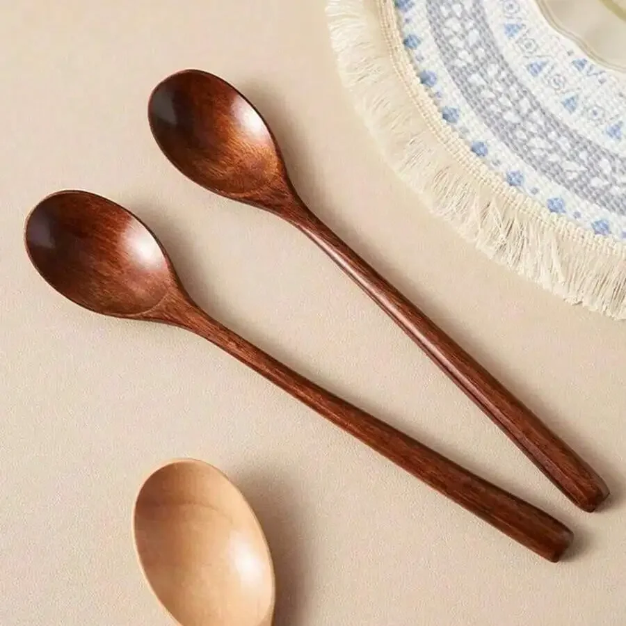 Long Handle Wooden Spoon For Soup Honey Tea Dessert Cereal Serving
Long Handle Wooden Spoon For Soup Honey Tea Dessert Cereal Serving