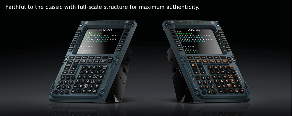 Панель управления полетом Hamgeek WINWING A320 MCDU для симулятора полетов Toliss Fenix, совместимая с X-Plane и MSFS
Панель управления полетом Hamgeek WINWING A320 MCDU для симулятора полетов Toliss Fenix, совместимая с X-Plane и MSFS