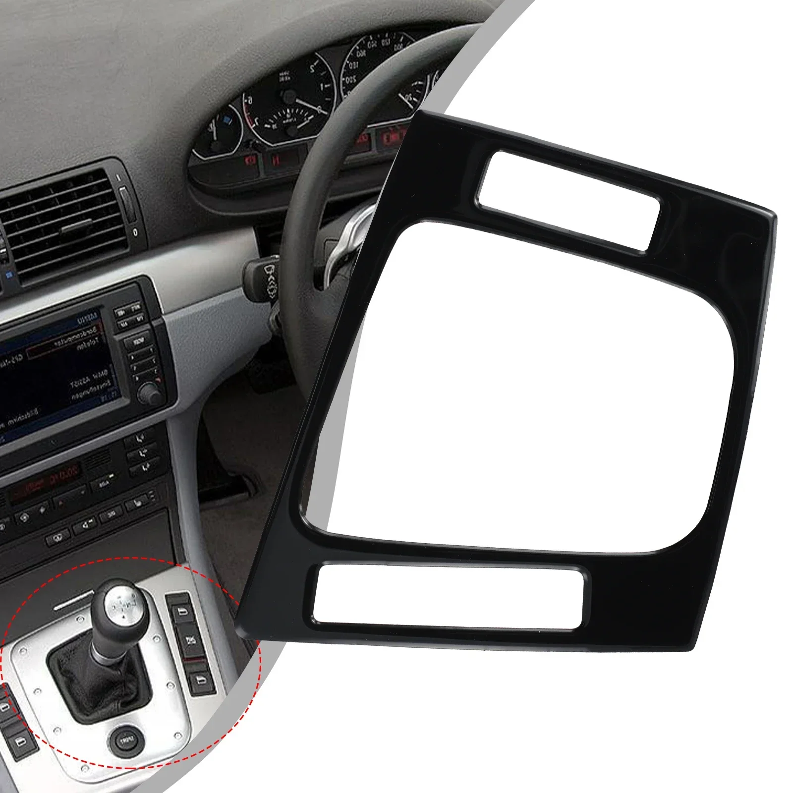 Piano Black Gear Shift Panel Frame Cover Trim For BMW 3 Series E46 1998-2005 Car ABS Plastics Gear Shift Panel Cover
Piano Black Gear Shift Panel Frame Cover Trim For BMW 3 Series E46 1998-2005 Car ABS Plastics Gear Shift Panel Cover