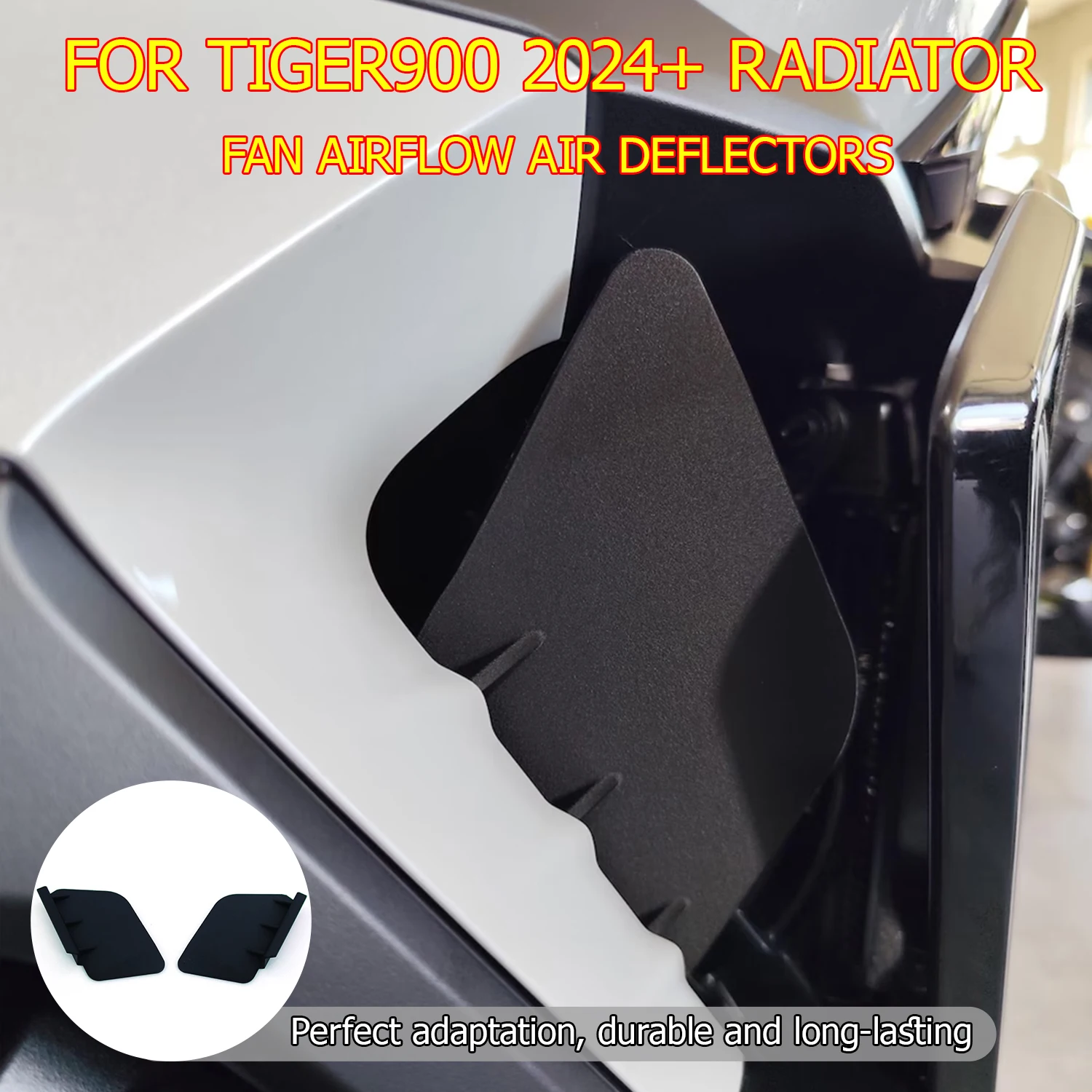 Motorcycle Radiator Fan Airflow Air Deflectors For Triumph Tiger 900 2024+ Cooling Heat Shield Fairing Side Wind Deflector
Motorcycle Radiator Fan Airflow Air Deflectors For Triumph Tiger 900 2024+ Cooling Heat Shield Fairing Side Wind Deflector