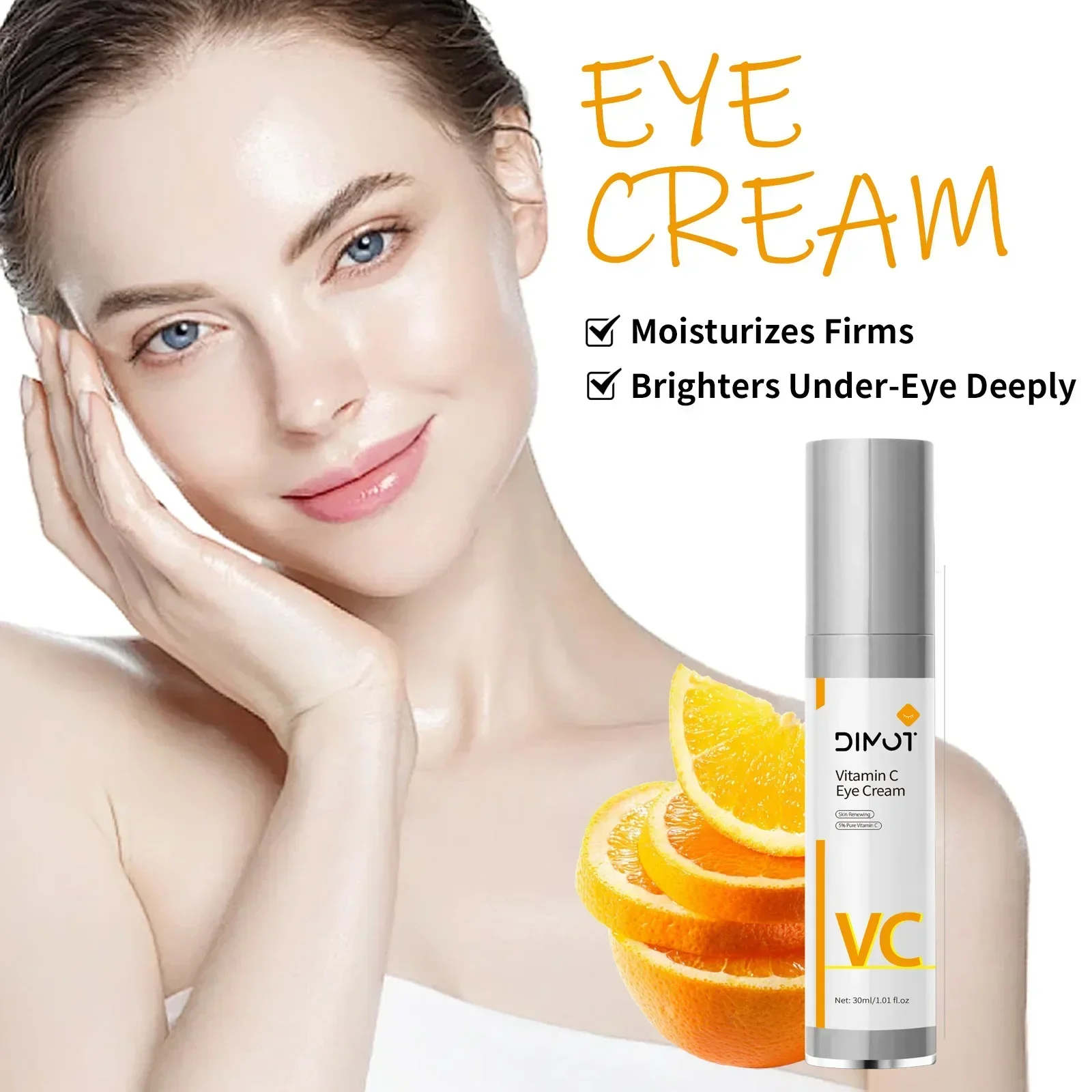 Eye Cream Fights Puffiness Dark Circles Anti Aging Brightening Eyes Bags Wrinkles Eye Treatment Revitalizes Delicate Skin Care
Eye Cream Fights Puffiness Dark Circles Anti Aging Brightening Eyes Bags Wrinkles Eye Treatment Revitalizes Delicate Skin Care