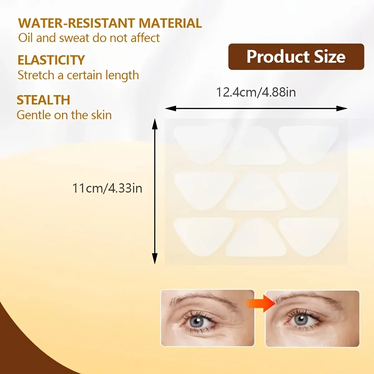 90 Sheets Forehead Anti-wrinkle Patches, V-Shape Face Lifting Chin Sticker, Facial Skin Tightening Patch for Smoothing Q3392
90 Sheets Forehead Anti-wrinkle Patches, V-Shape Face Lifting Chin Sticker, Facial Skin Tightening Patch for Smoothing Q3392