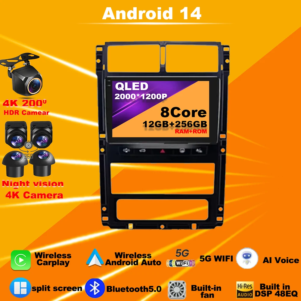Car Radio Android 14 For Peugeot 405 2010-2019 Multimedia Carpaly GPS Navigation 4G WIFI Touch Screen Autoradio autoradio 2din 
Car Radio Android 14 For Peugeot 405 2010-2019 Multimedia Carpaly GPS Navigation 4G WIFI Touch Screen Autoradio autoradio 2din