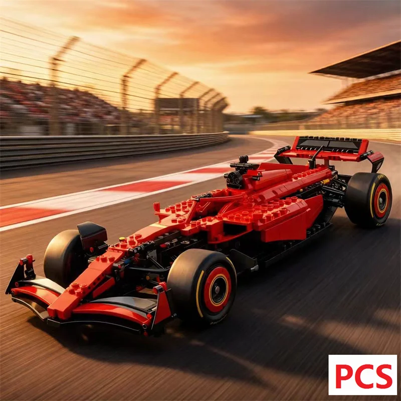 Набор для сборки гоночного болида Ferrari SF24 (1361 деталь), хит продаж, конструктор F1, спортивный автомобиль, игрушка-подарок, семейные миниатюрные украшения
Набор для сборки гоночного болида Ferrari SF24 (1361 деталь), хит продаж, конструктор F1, спортивный автомобиль, игрушка-подарок, семейные миниатюрные украшения