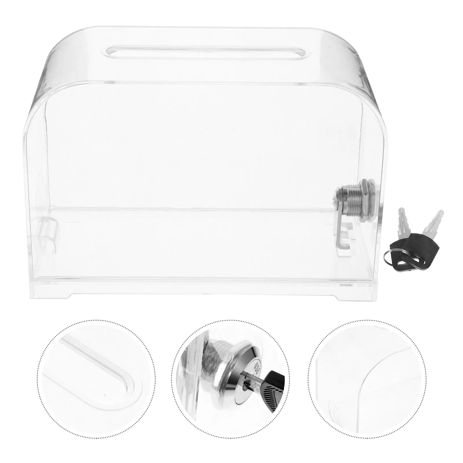 2pcs Clear Voting Box Donation For Fundraising Suggestion Ballot Comment Lockable Acrylic Collection Container Office Factory
2pcs Clear Voting Box Donation For Fundraising Suggestion Ballot Comment Lockable Acrylic Collection Container Office Factory