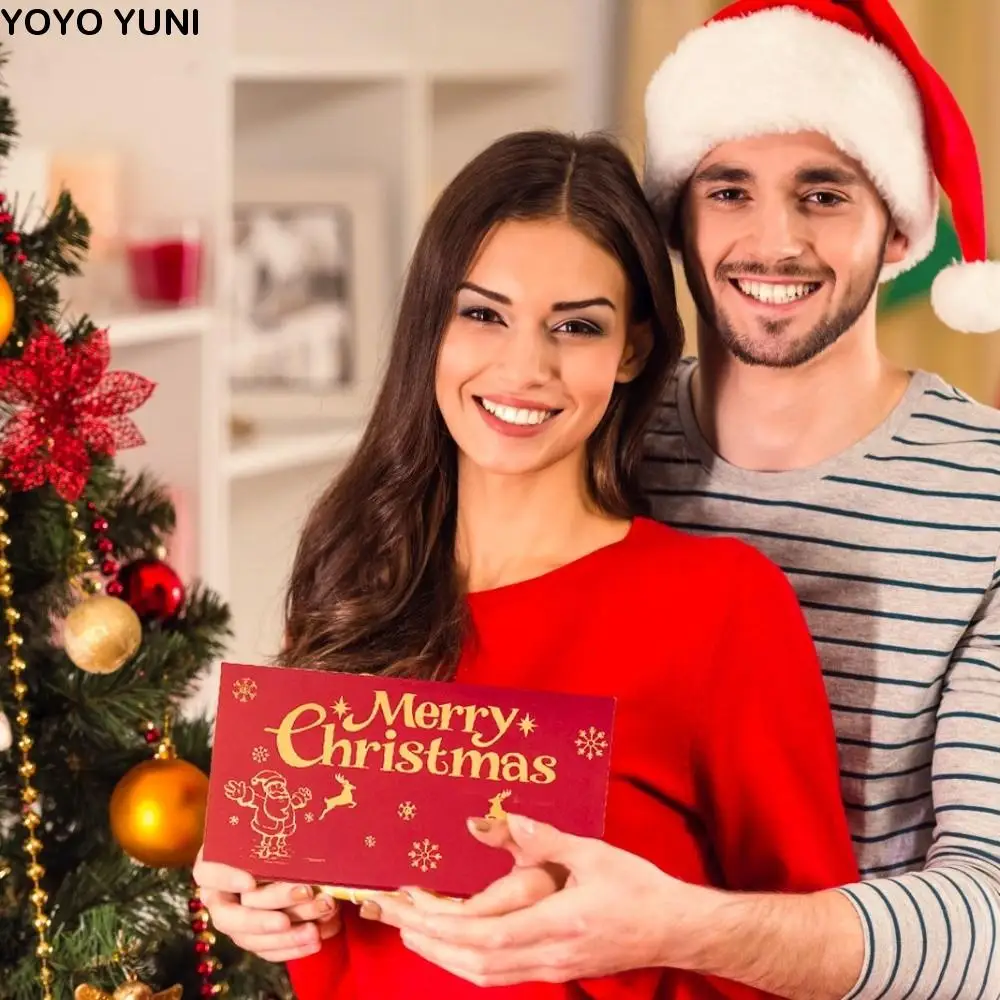 2 комплекта, рождественские денежные карты Санта-Клауса, конверт, 6 позиций, складная банковская карта на удачу, красный лось, веселые рождественские украшения
2 комплекта, рождественские денежные карты Санта-Клауса, конверт, 6 позиций, складная банковская карта на удачу, красный лось, веселые рождественские украшения